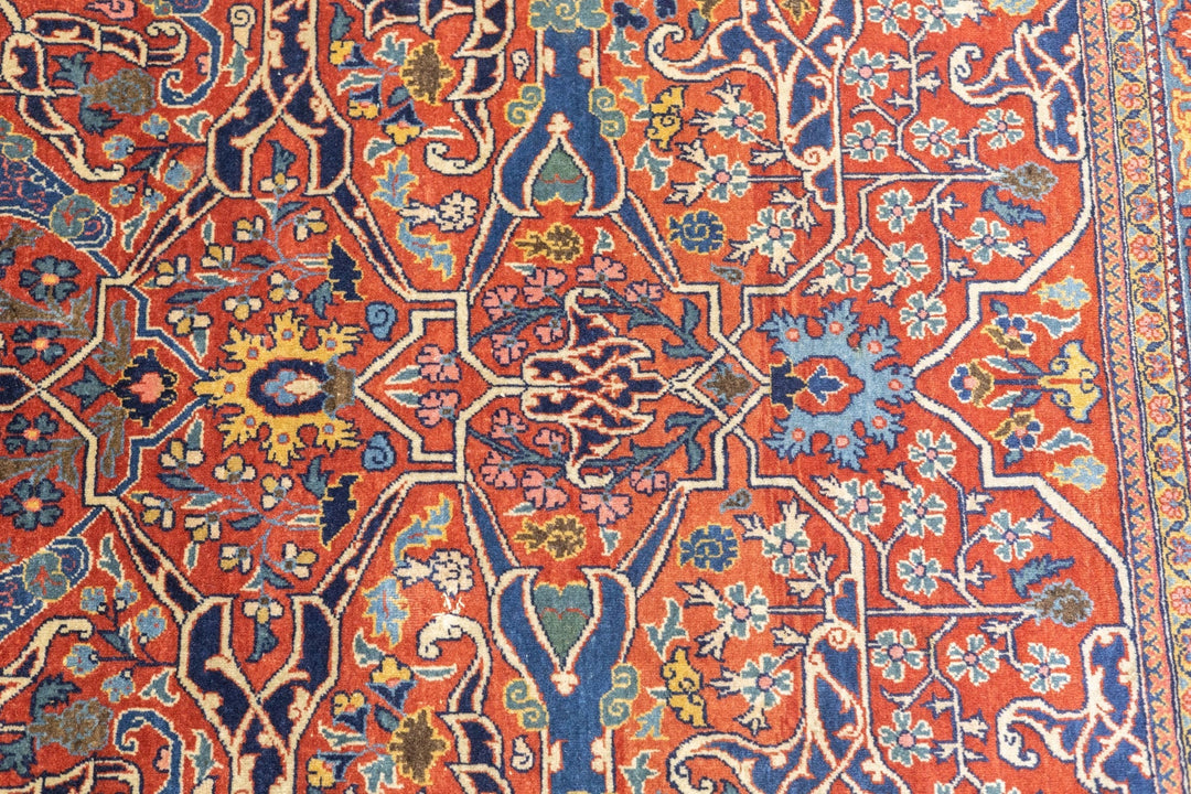 Antique Tehran Rug 4'7'' x 6'10''