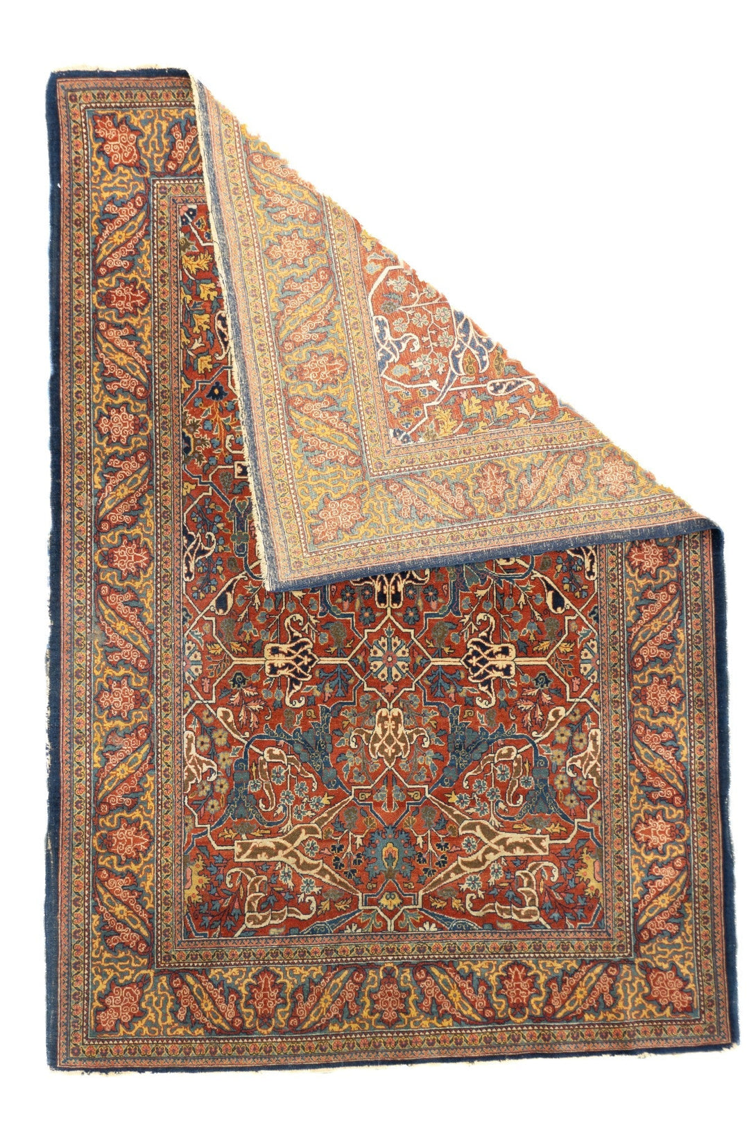 Antique Tehran Rug 4'7'' x 6'10''