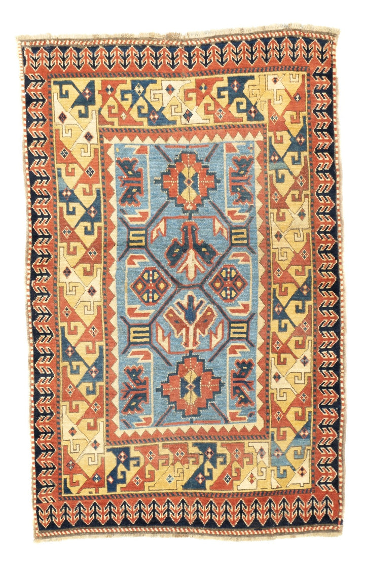 Antique Kazak Rug 3'5'' x 5'2''