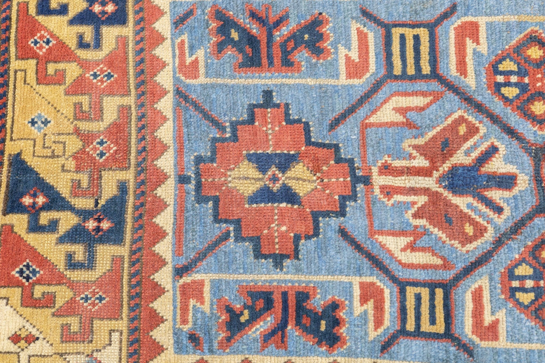 Antique Kazak Rug 3'5'' x 5'2''