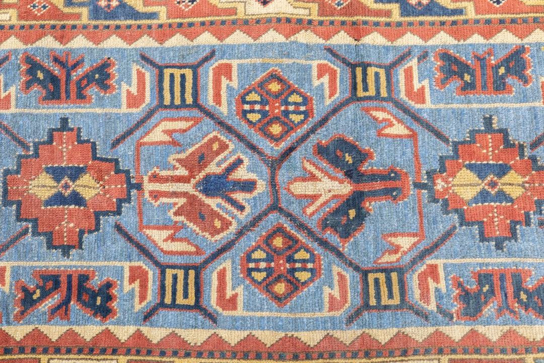 Antique Kazak Rug 3'5'' x 5'2''