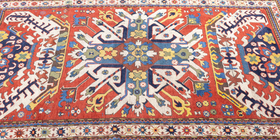 Antique Kazak Rug 4'3'' x 6'8''