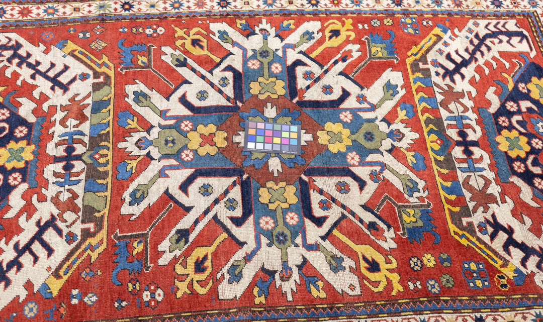 Antique Kazak Rug 4'3'' x 6'8''