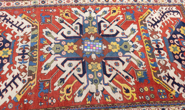 Antique Kazak Rug 4'3'' x 6'8''