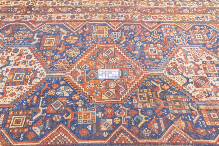 Antique Qashqai Rug 6'2'' x 8'11''