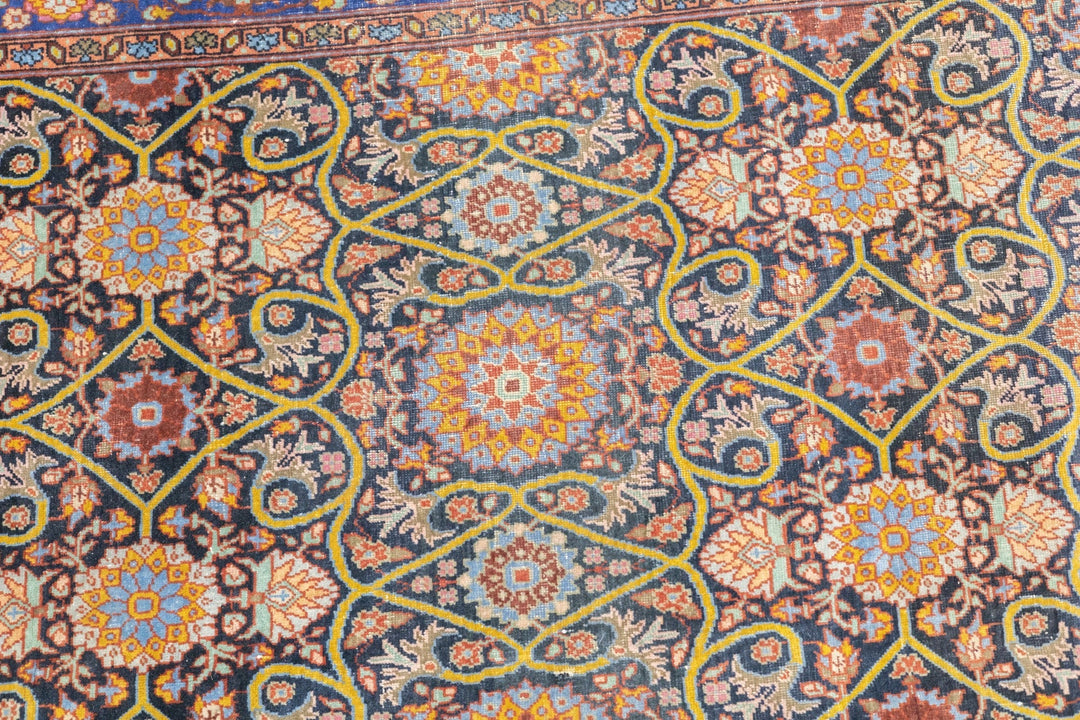 Antique Tehran Rug 3'7'' x 5'7''