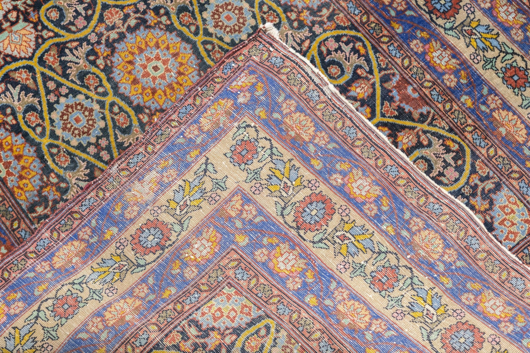 Antique Tehran Rug 3'7'' x 5'7''