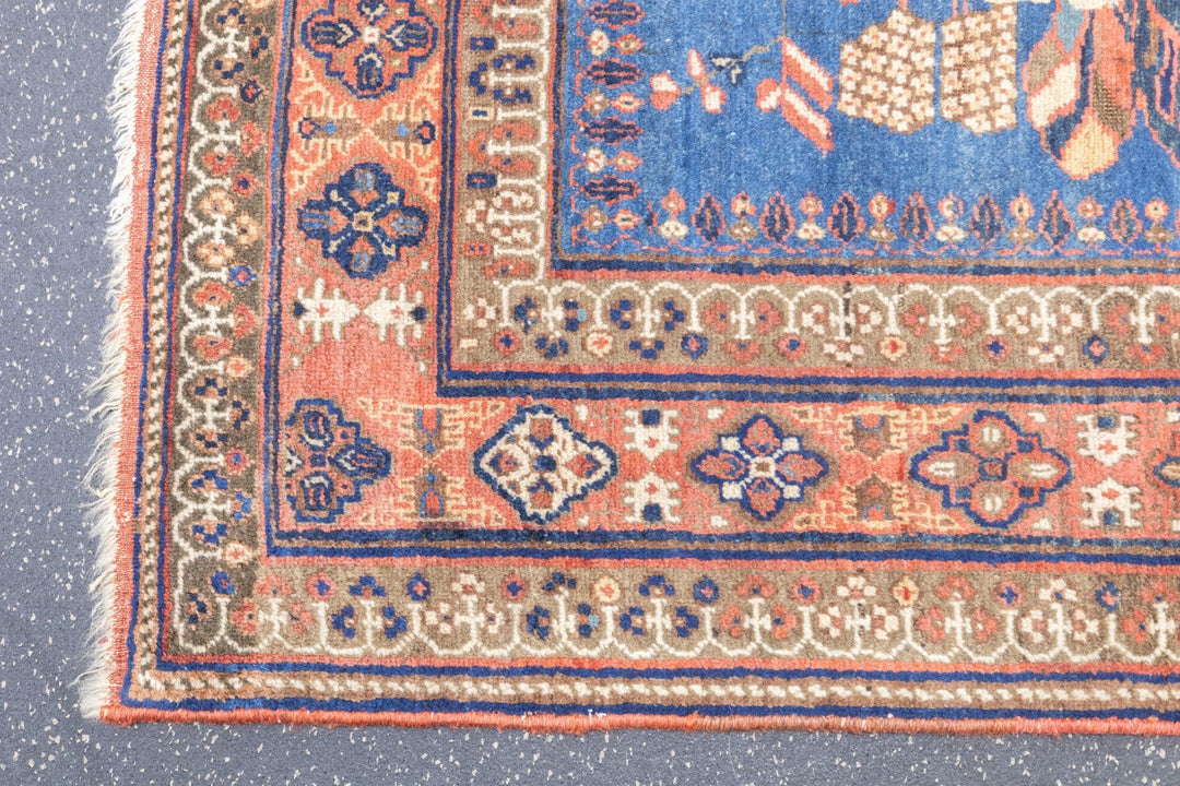 Antique Afshar Rug 4'11'' x 6'1''