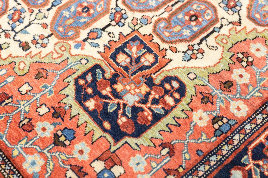 Antique Farahan Sarouk Rug 3'8'' x 5'0"