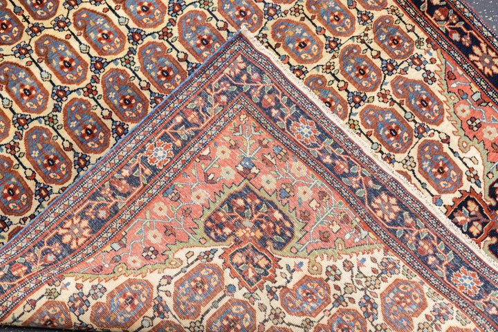 Antique Farahan Sarouk Rug 3'8'' x 5'0"