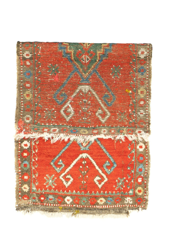 Fine Antique Konya (one of three) Rug 1'6'' x 2'11''