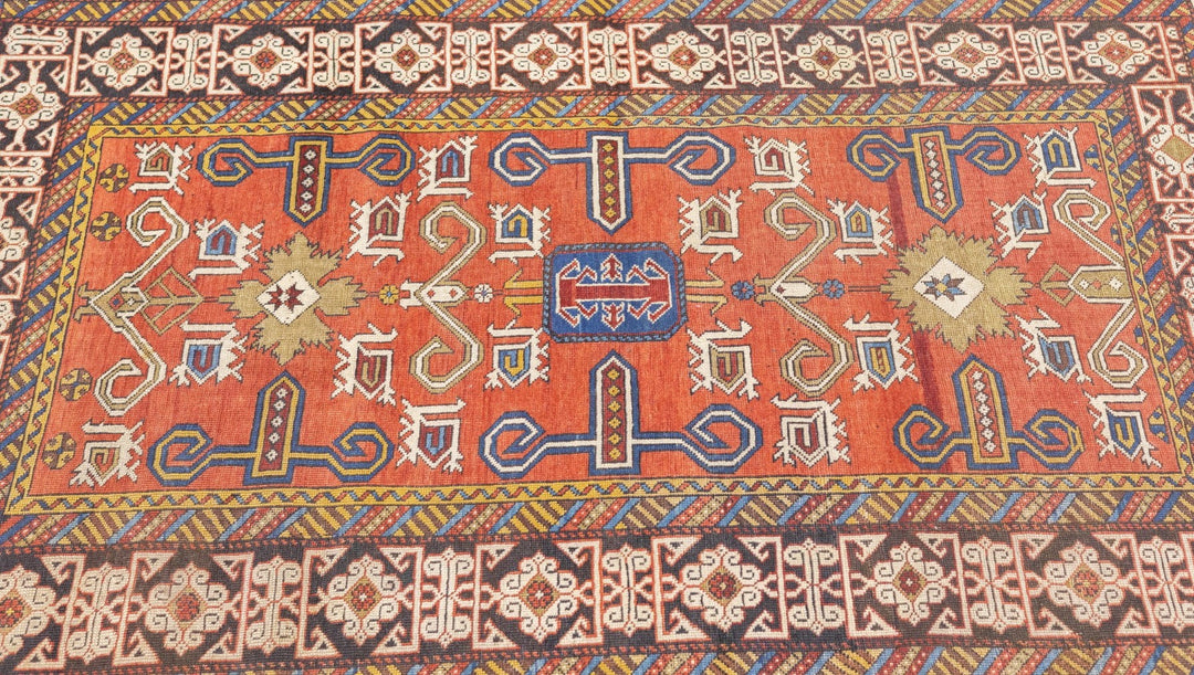 Antique Perpedil Rug 3'5'' x 5'3''