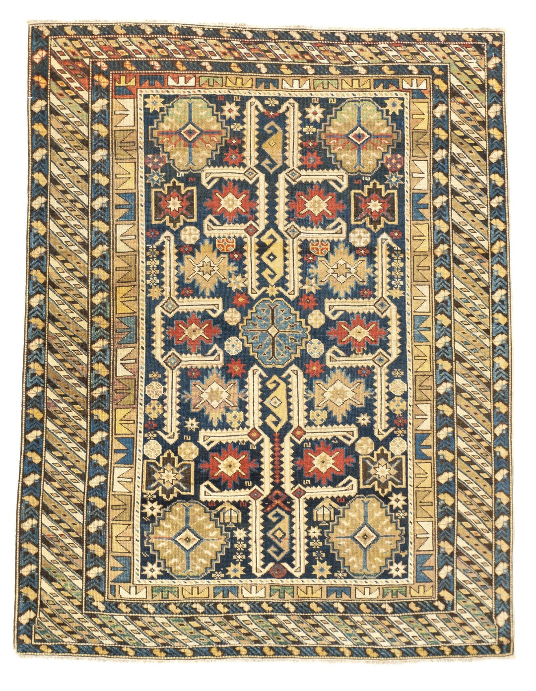 Antique Kuba Rug 3'10'' x 5'