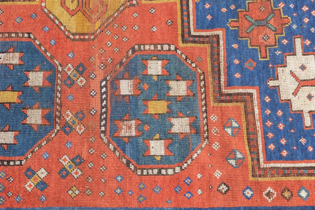 Antique Kazak Rug 5'8'' x 7'9''