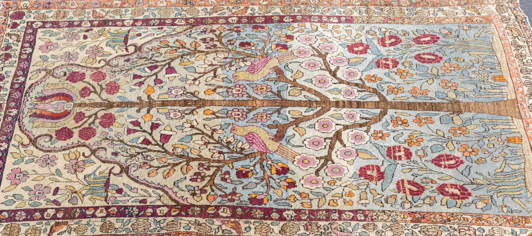 Antique Tehran Rug 3'4'' x 5'6''