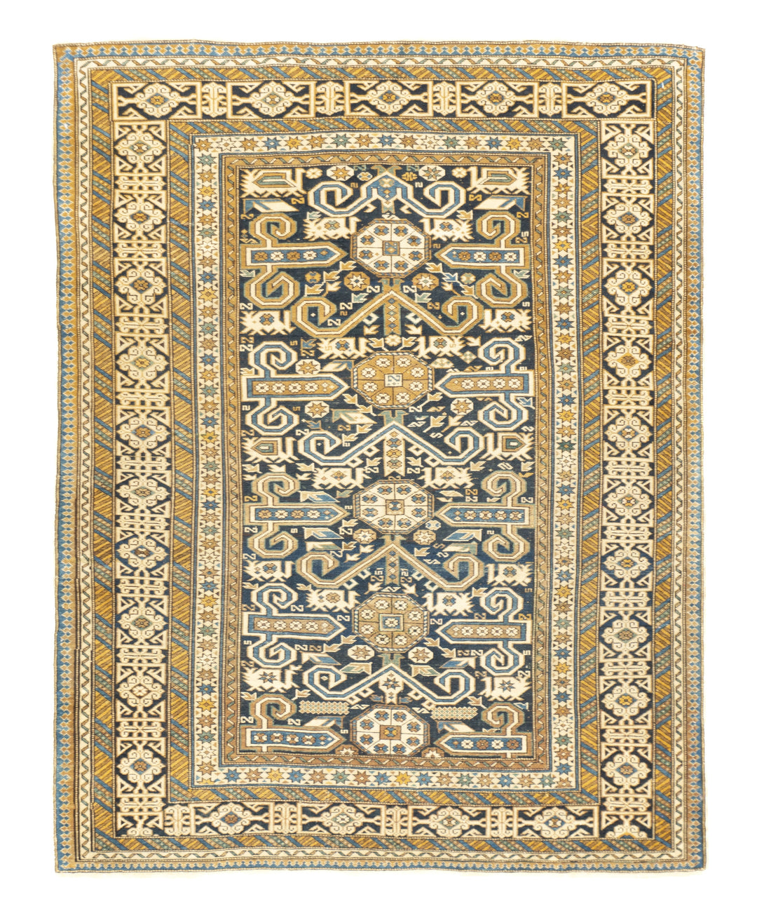 Antqiue Perpedil Rug 3'6'' x 4'6''