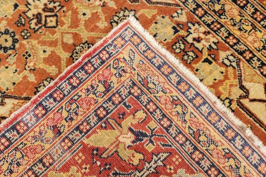 Antique Haji Jalili Tabriz Rug 4'2'' x 5'6''