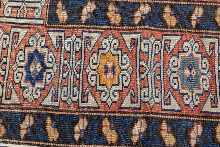 Antique Lezgi Rug 3'7'' x 5'1''