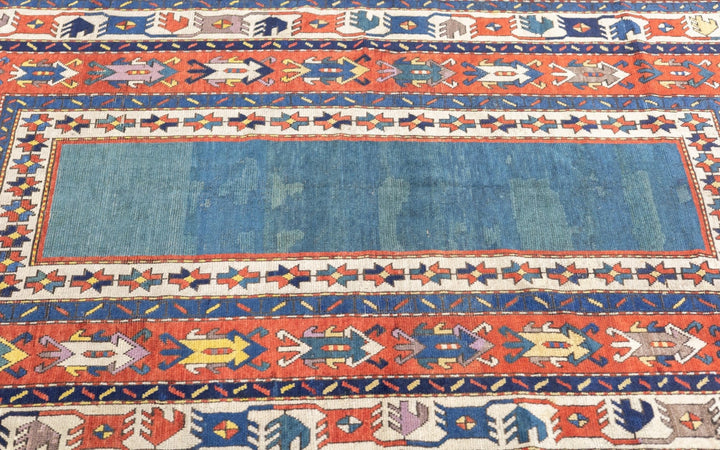 Antique Caucasian Talish Rug 4'4'' x 8'0"