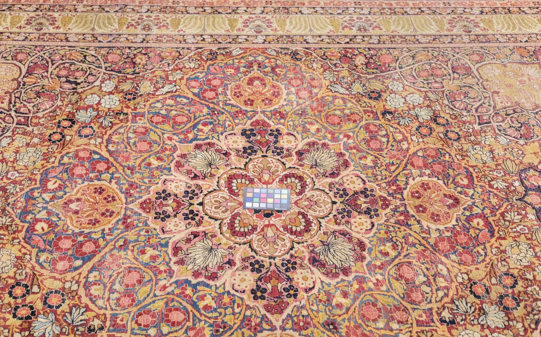 Antique Lavar Kerman Rug 8'9'' x 11'9''