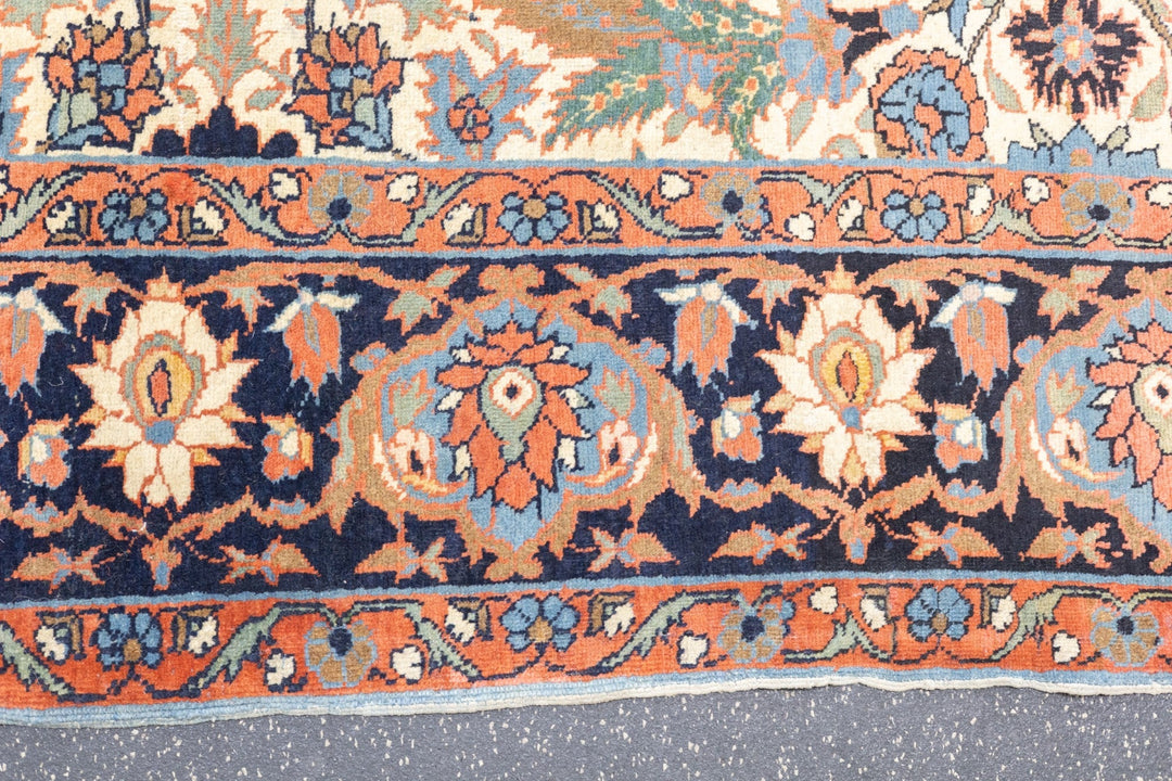 Antique Farahan Sarouk Rug 6'10'' x 9'8''