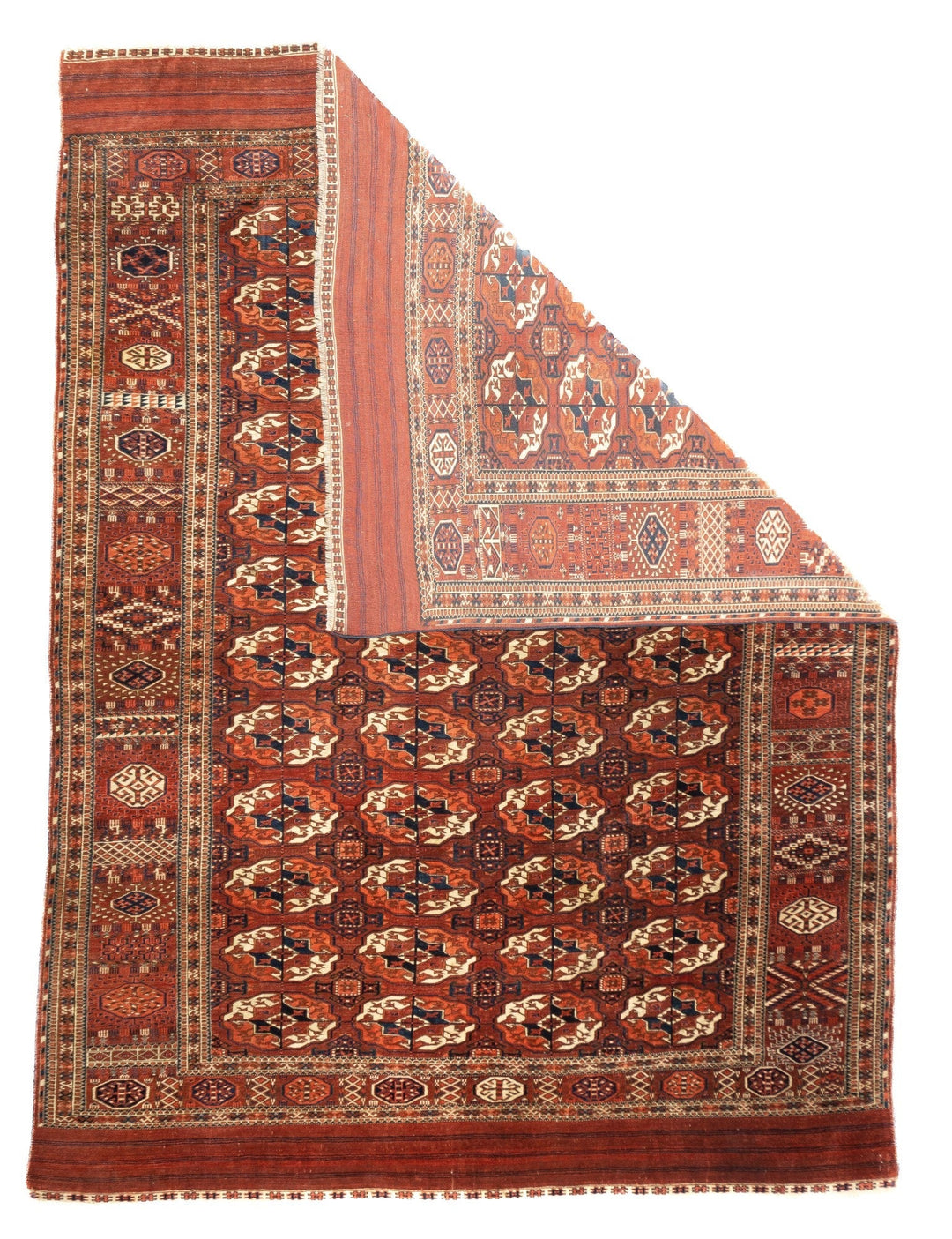 Fine Antique Turkmen / Yamud Main Carpet 6'10'' x 9'4''