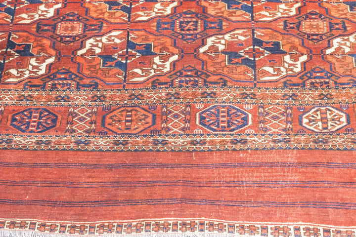 Fine Antique Turkmen / Yamud Main Carpet 6'10'' x 9'4''