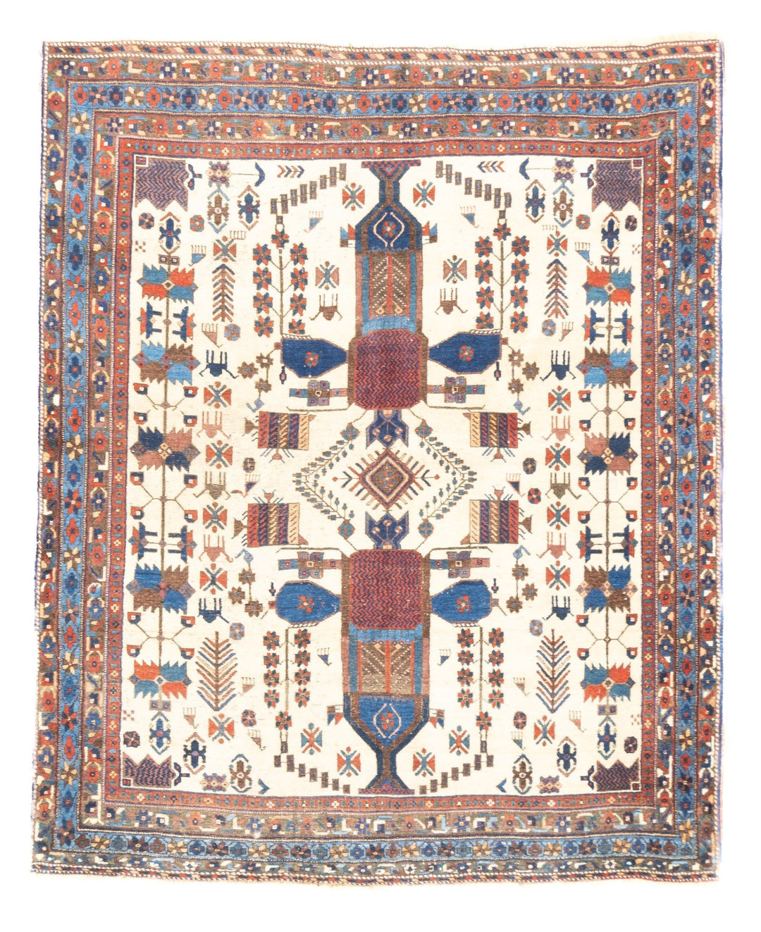 Antique Afshar Rug 4'11'' x 6'1''