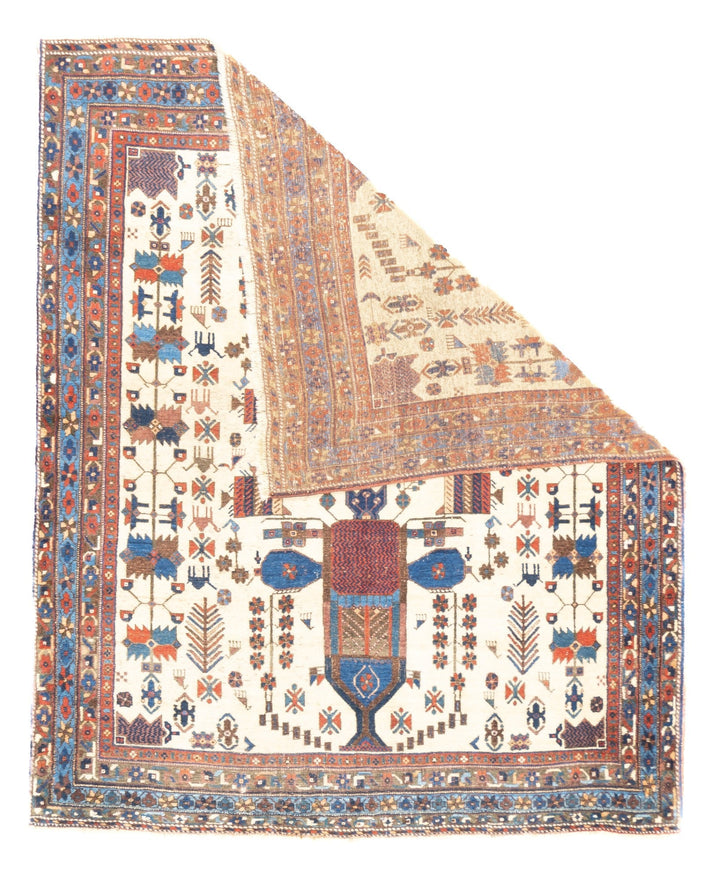 Antique Afshar Rug 4'11'' x 6'1''