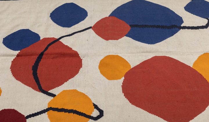 Mid Century French Tapestry Design by Calder 4'10'' x 6'6''