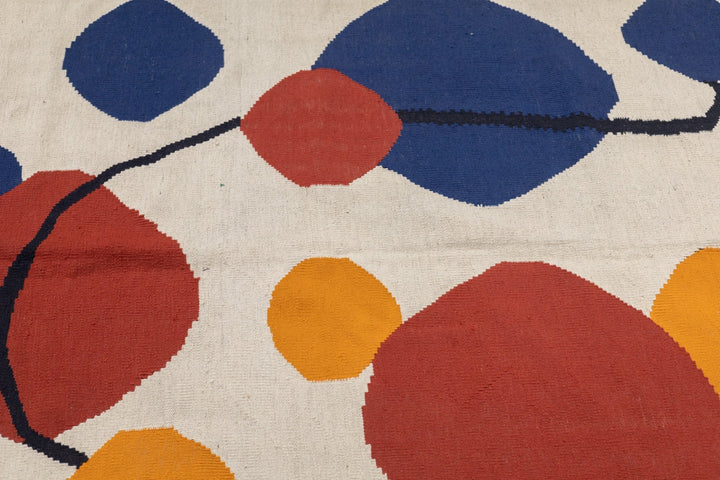 Mid Century French Tapestry Design by Calder 4'10'' x 6'6''