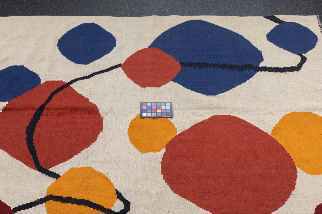 Mid Century French Tapestry Design by Calder 4'10'' x 6'6''