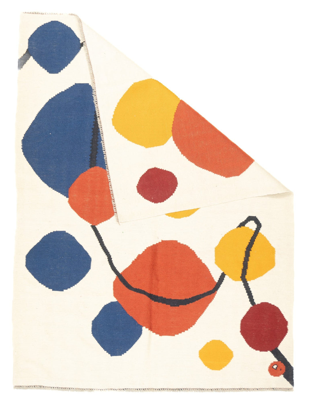 Mid Century French Tapestry Design by Calder 4'10'' x 6'6''