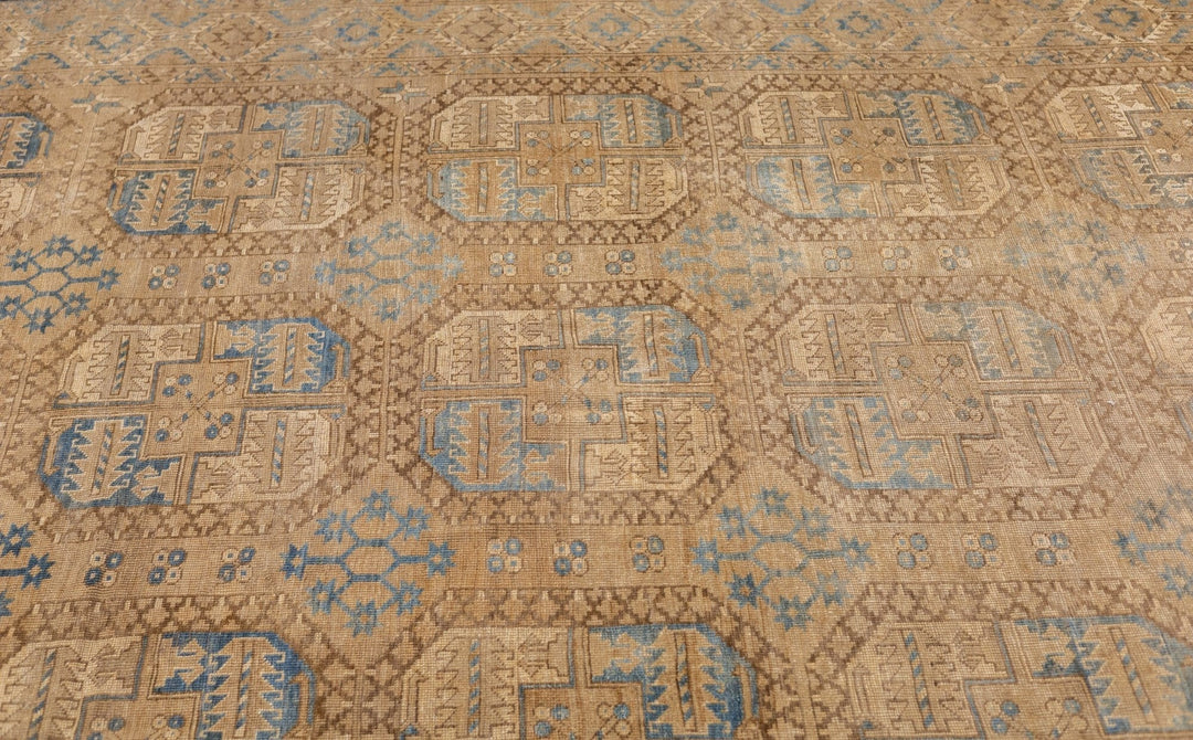 Vintage Turkmen Rug 7'8'' x 10'6''