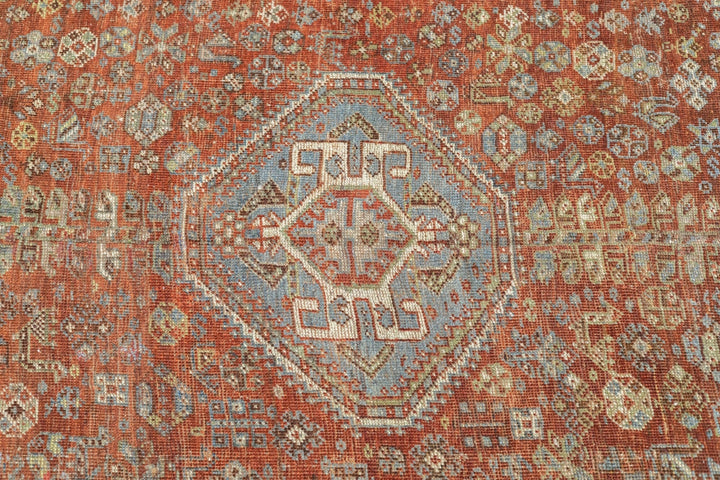 Antique Qashqai Rug 6'10'' x 9'8''