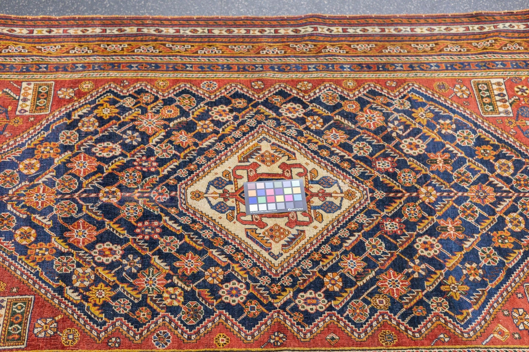 Antique Qashqai Rug 4'7'' x 7'2''