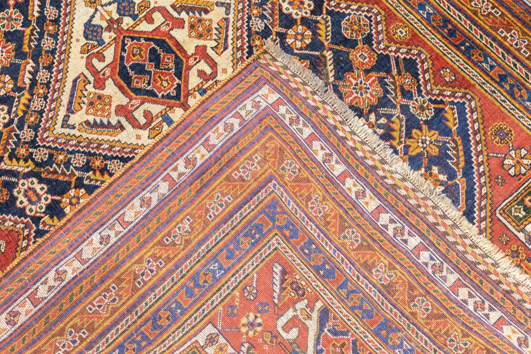 Antique Qashqai Rug 4'7'' x 7'2''