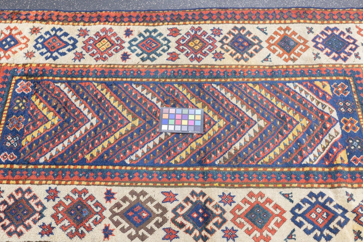 Antique Kazak Rug 3'4'' x 6'2''