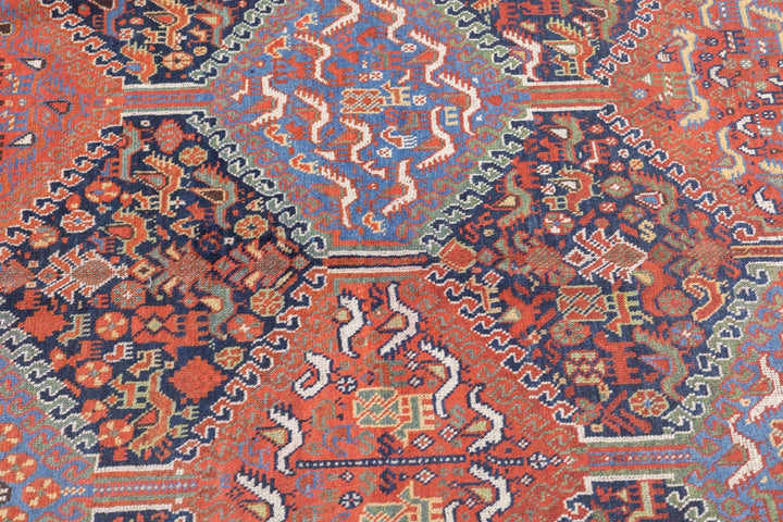 Antique Qashqai Rug 5'9'' x 11'8''