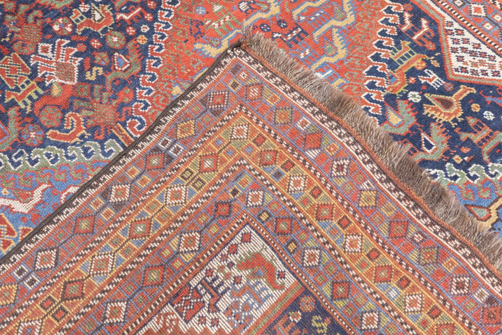 Antique Qashqai Rug 5'9'' x 11'8''