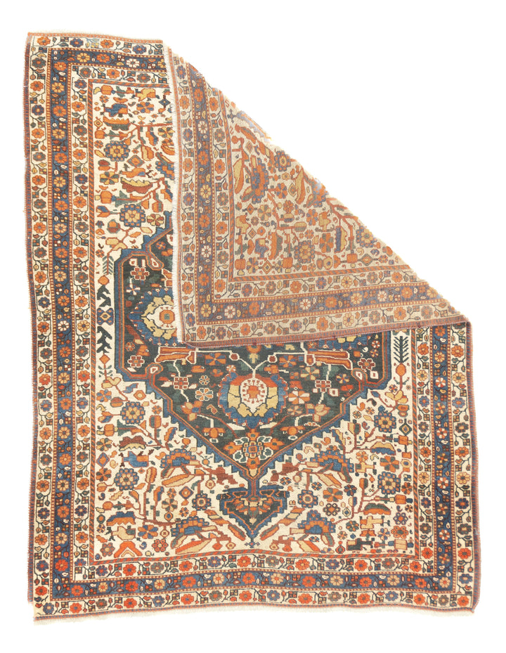 Antique Qashqai Rug 4'10'' x 6'0"