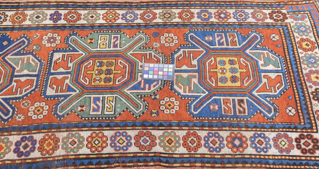 Antique Kazak Rug 3'5'' x 6'3''