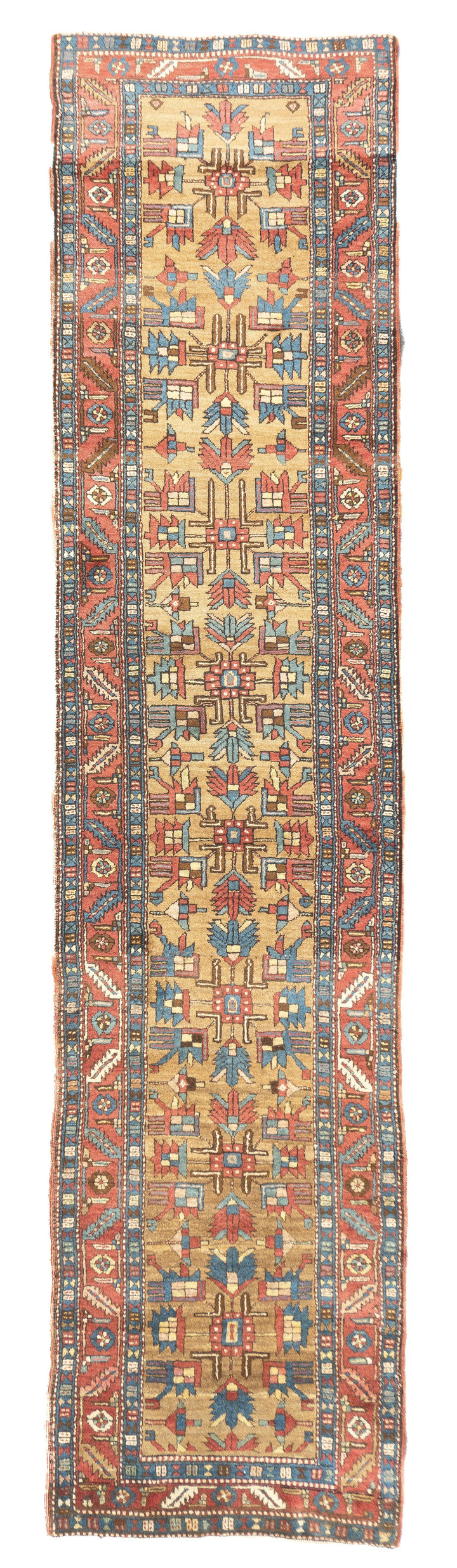 Antique Bakshayesh Rug 3' x 12'11''