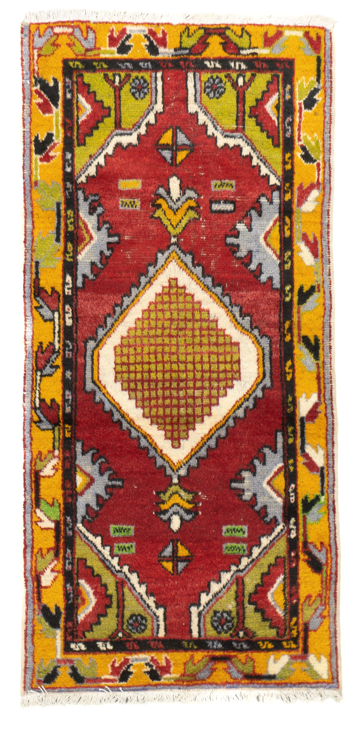 Vintage Tribal Rug 2'6'' x 5'2''