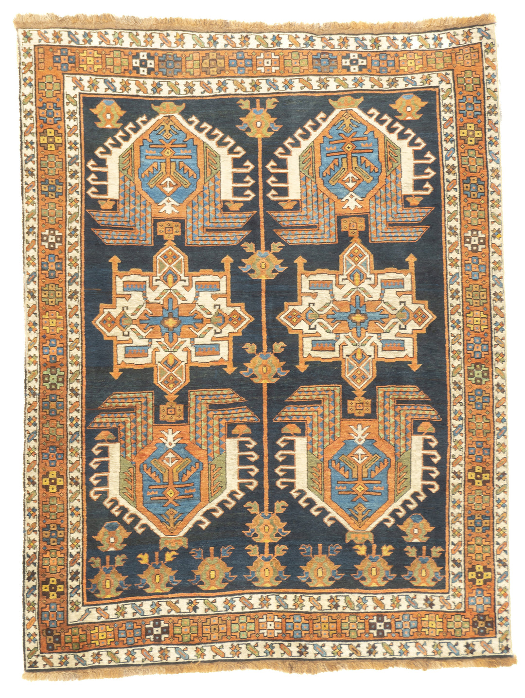 Antique Bakshayesh Rug 4'11'' x 6'5''