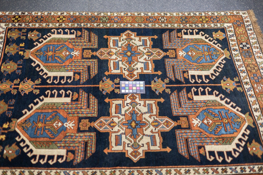 Antique Bakshayesh Rug 4'11'' x 6'5''