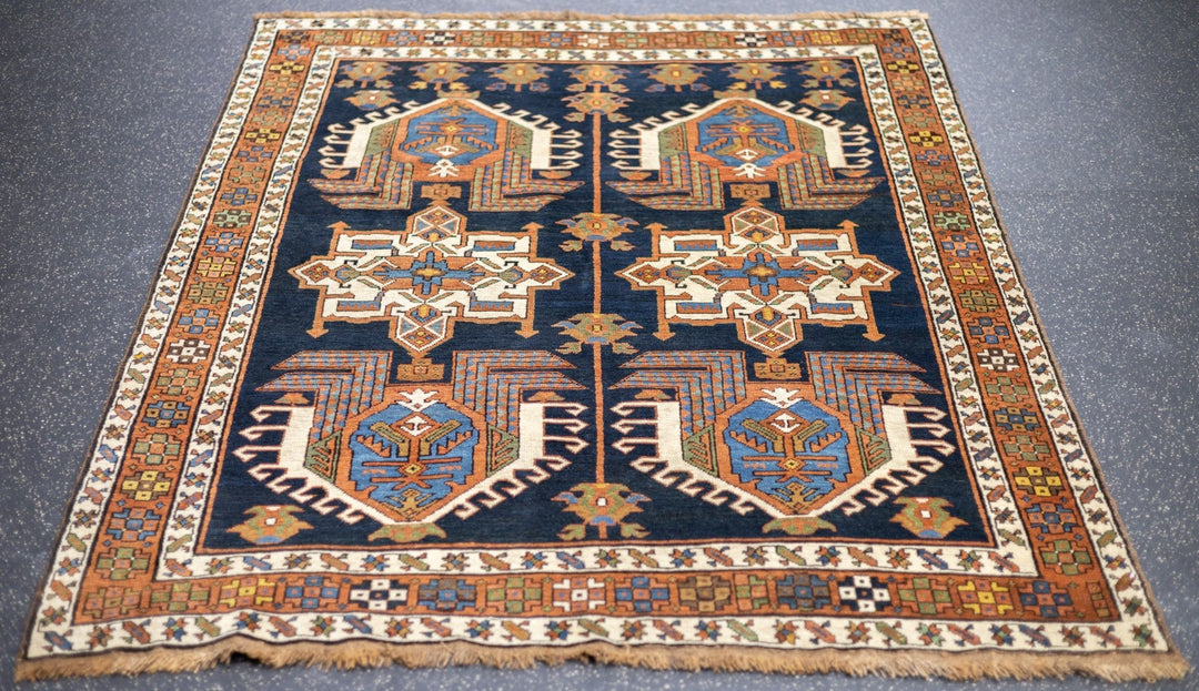 Antique Bakshayesh Rug 4'11'' x 6'5''