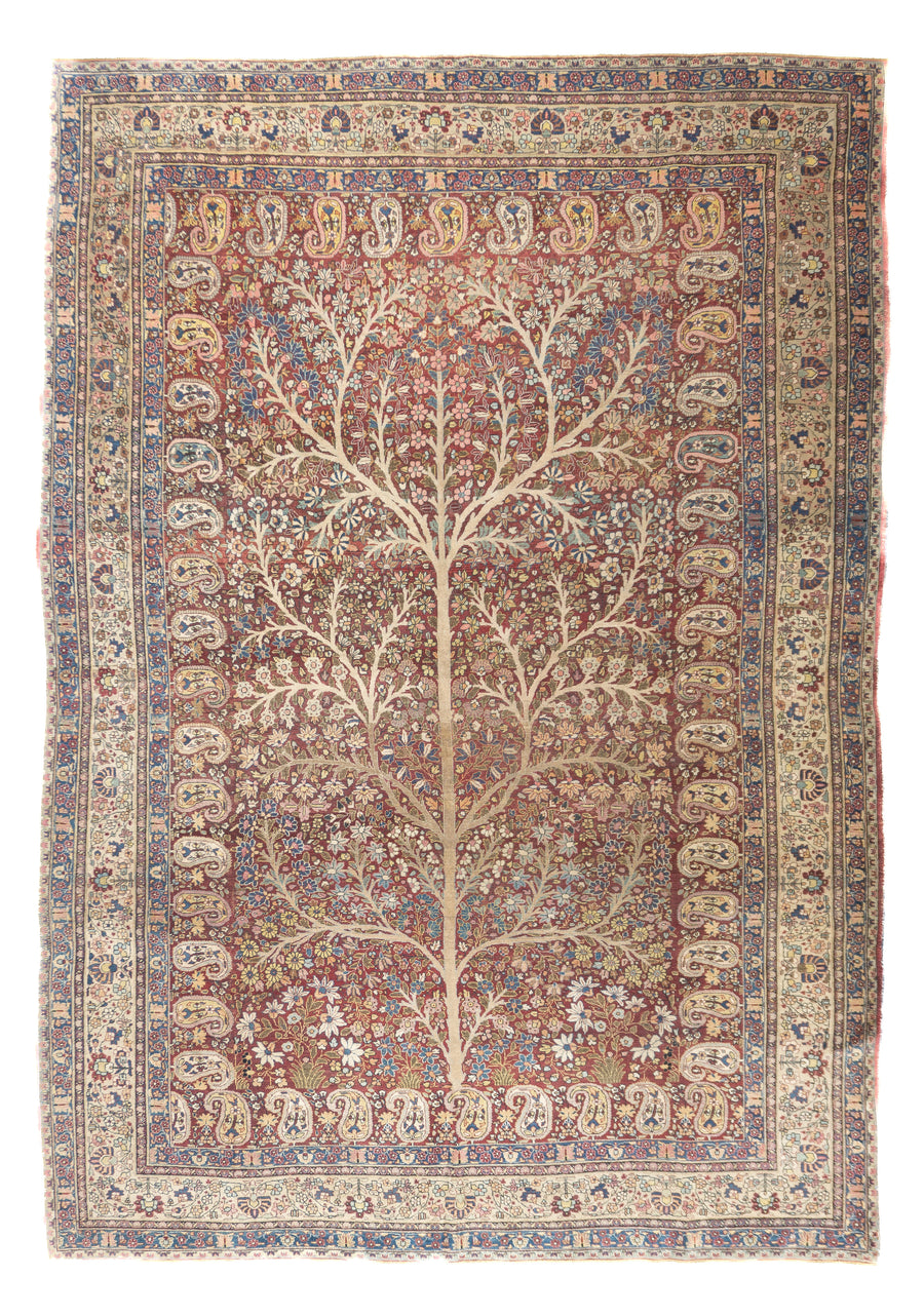 Fine Antique Persian Tabriz 8'3'' x 11'9''