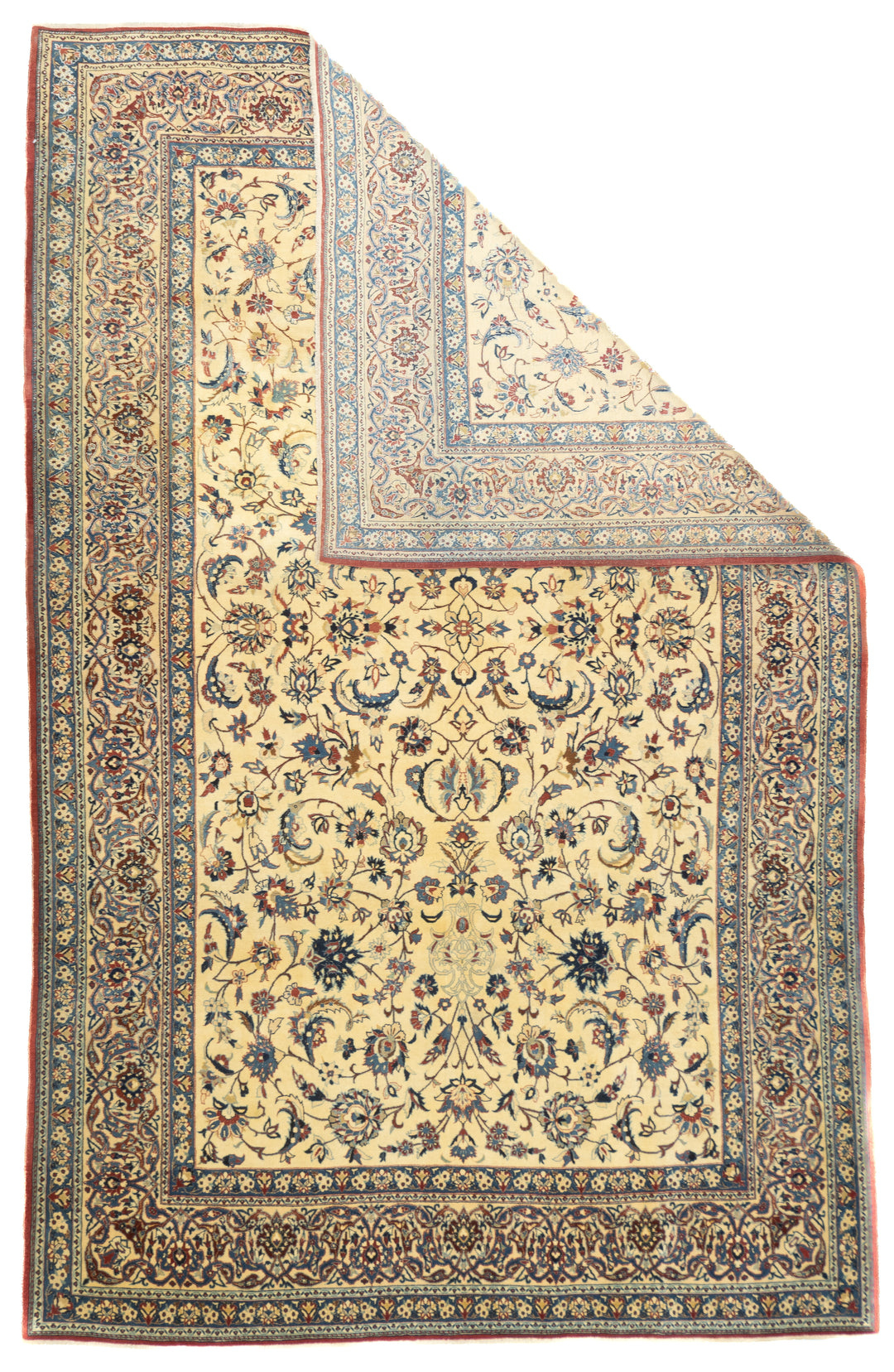 Extremely Fine Persian Habibian Wool and Silk Rug 5'5'' x 8'5''