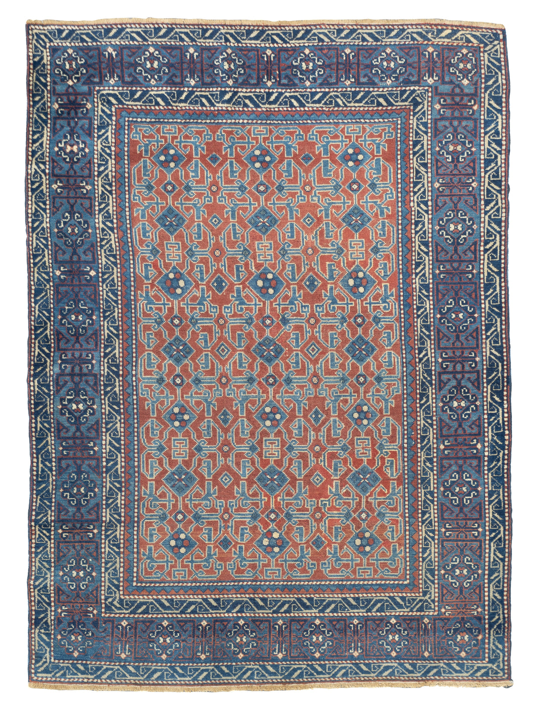 Antique Caucasian Shirvan 3'4'' x 4'6''